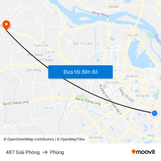 487 Giải Phóng to Phùng map