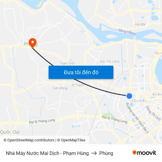 Đối Diện Bệnh Viện Đa Khoa Y Học Cổ Truyền - Phạm Hùng to Phùng map