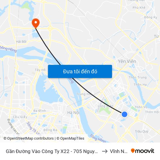 Gần Đường Vào Công Ty X22 - 705 Nguyễn Văn Linh to Vĩnh Ngọc map