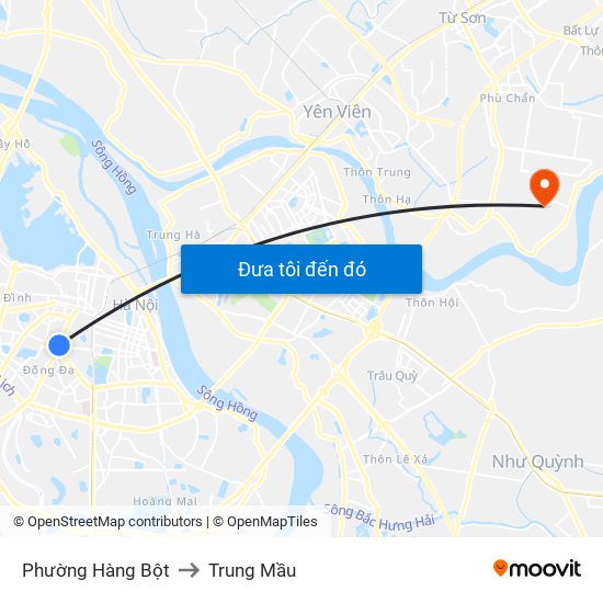 Phường Hàng Bột to Trung Mầu map