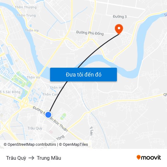 Trâu Quỳ to Trung Mầu map