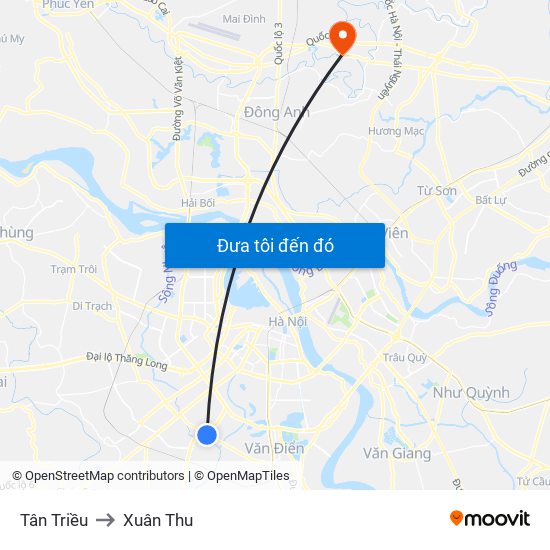 Tân Triều to Xuân Thu map