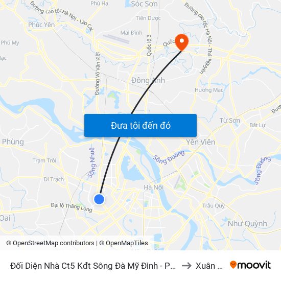 Đối Diện Nhà Ct5 Kđt Sông Đà Mỹ Đình - Phạm Hùng to Xuân Thu map