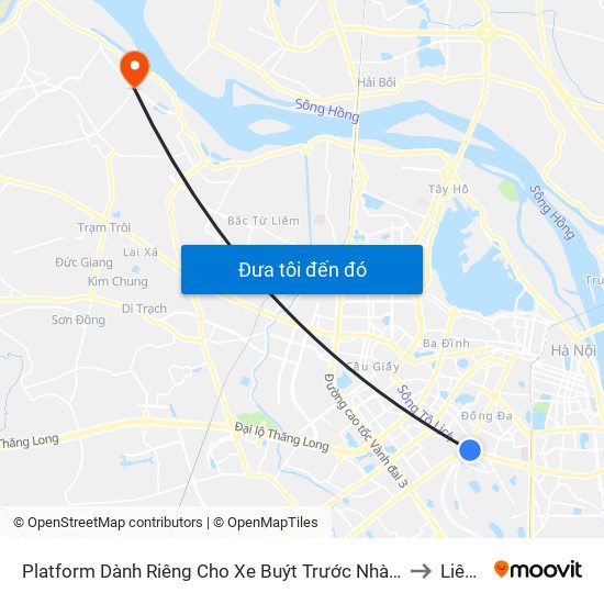 Platform Dành Riêng Cho Xe Buýt Trước Nhà 604 Trường Chinh to Liên Hà map