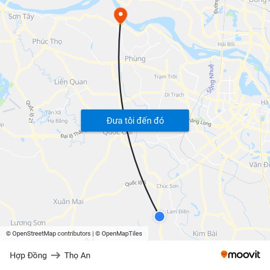 Hợp Đồng to Thọ An map