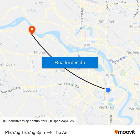 Phường Trương Định to Thọ An map