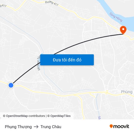 Phụng Thượng to Trung Châu map