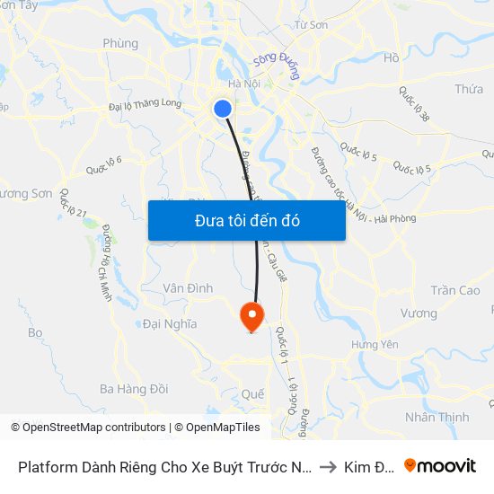 Platform Dành Riêng Cho Xe Buýt Trước Nhà 604 Trường Chinh to Kim Đường map