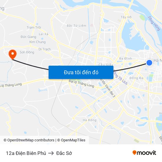 12a Điện Biên Phủ to Đắc Sở map