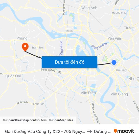 Gần Đường Vào Công Ty X22 - 705 Nguyễn Văn Linh to Dương Liễu map