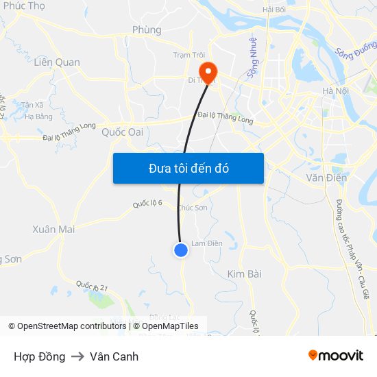 Hợp Đồng to Vân Canh map