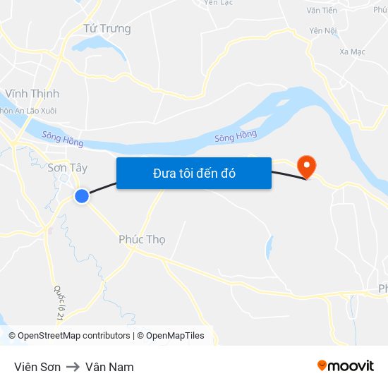 Viên Sơn to Vân Nam map