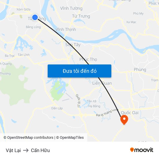 Vật Lại to Cấn Hữu map