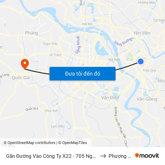 Gần Đường Vào Công Ty X22 - 705 Nguyễn Văn Linh to Phượng Cách map