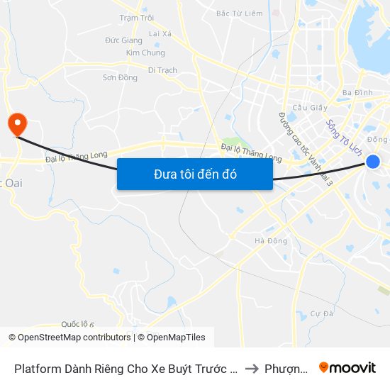 Platform Dành Riêng Cho Xe Buýt Trước Nhà 604 Trường Chinh to Phượng Cách map