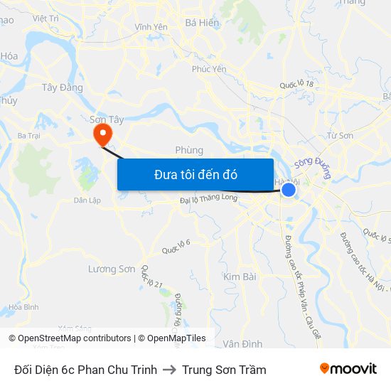 Đối Diện 6c Phan Chu Trinh to Trung Sơn Trầm map