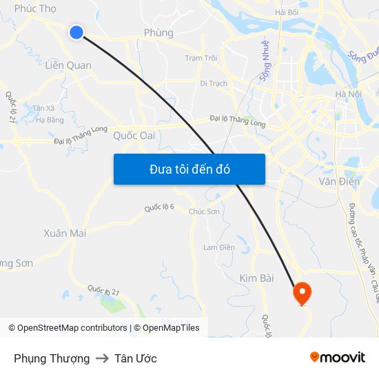 Phụng Thượng to Tân Ước map