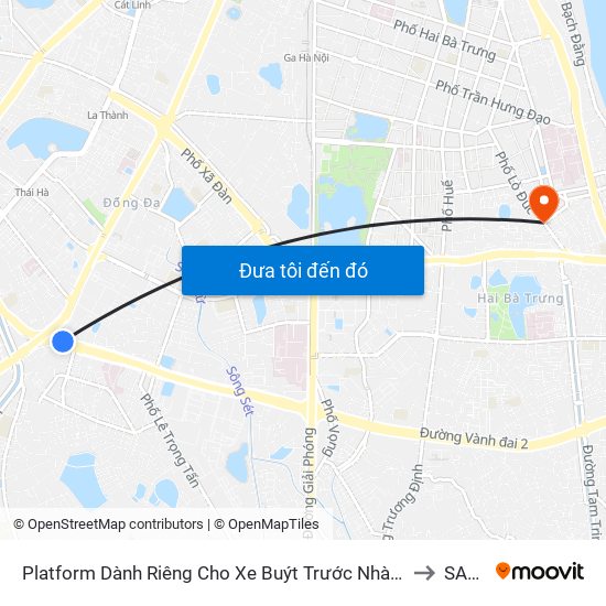 Platform Dành Riêng Cho Xe Buýt Trước Nhà 604 Trường Chinh to SAFPO map