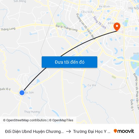 Đối Diện Ubnd Huyện Chương Mỹ - Ql6 to Trường Đại Học Y Hà Nội map