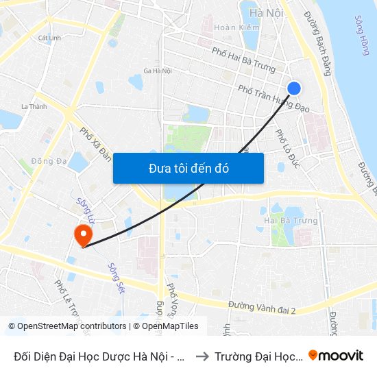 Đối Diện Đại Học Dược Hà Nội - 15 Lê Thánh Tông to Trường Đại Học Y Hà Nội map