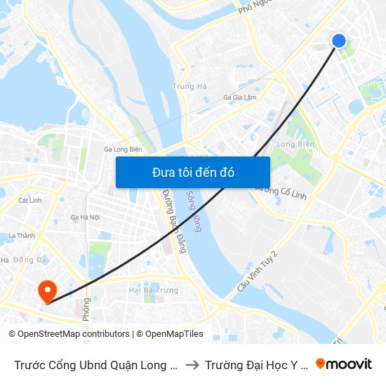 Trước Cổng Ubnd Quận Long Biên 15m to Trường Đại Học Y Hà Nội map