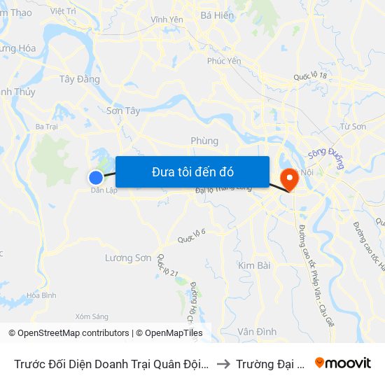 Trước Đối Diện Doanh Trại Quân Đội Nhân Dân Việt Nam 15m, Đt87 to Trường Đại Học Y Hà Nội map