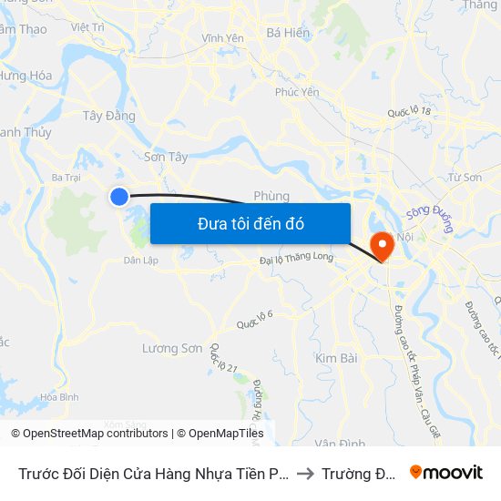 Trước Đối Diện Cửa Hàng Nhựa Tiền Phong Minh Sáu, Thôn Xuân Hà, Vân Hòa, Đt87 to Trường Đại Học Y Hà Nội map