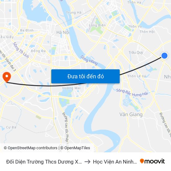 Đối Diện Trường Thcs Dương Xá - Đường Ỷ Lan to Học Viện An Ninh Nhân Dân map