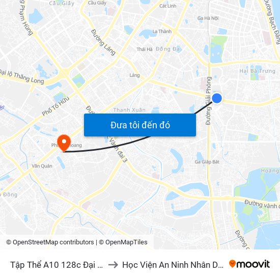 Tập Thể A10 128c Đại La to Học Viện An Ninh Nhân Dân map