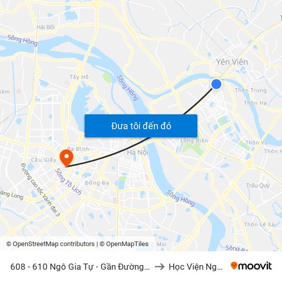 608 - 610 Ngô Gia Tự - Gần Đường Lên Cầu Đuống to Học Viện Ngoại Giao map