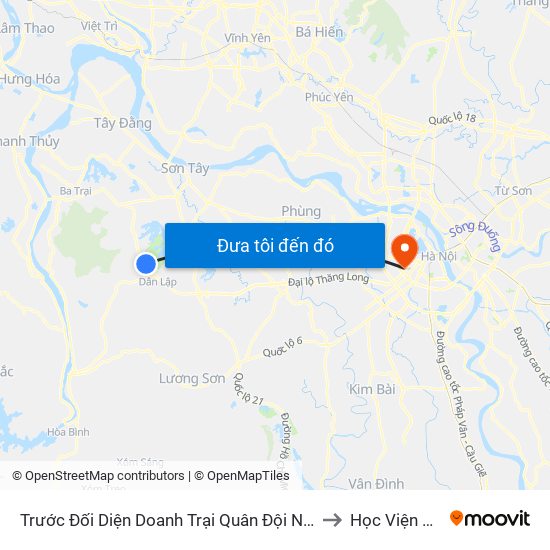 Trước Đối Diện Doanh Trại Quân Đội Nhân Dân Việt Nam 15m, Đt87 to Học Viện Ngoại Giao map