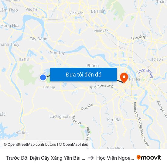 Trước Đối Diện Cây Xăng Yên Bài 20m, Đt87 to Học Viện Ngoại Giao map