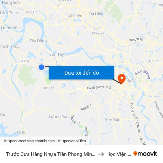 Trước Cưa Hàng Nhựa Tiền Phong Minh Sáu, Thôn Xuân Hòa, Vân Hòa, Đt87 to Học Viện Ngoại Giao map