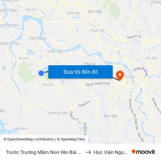 Trước Trường Mầm Non Yên Bài A 40m, Đt87 to Học Viện Ngoại Giao map