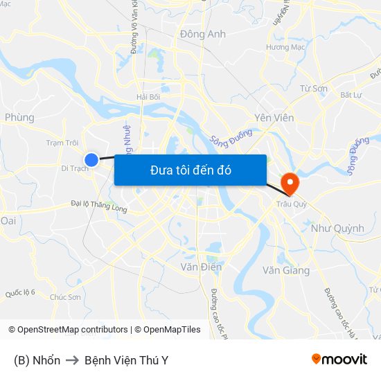 (B) Nhổn to Bệnh Viện Thú Y map