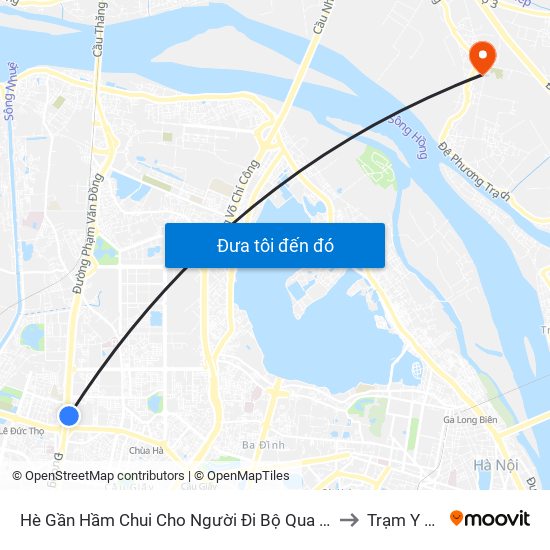 2b Phạm Văn Đồng to Trạm Y Tế Xã Xuân Canh map