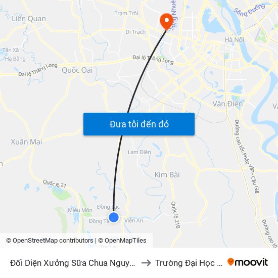 Đối Diện Xưởng Sữa Chua Nguyễn Huy Thôn Chân Chim, Phúc Lâm - Tỉnh Lộ 429 to Trường Đại Học Tài Nguyên Và Môi Trường map