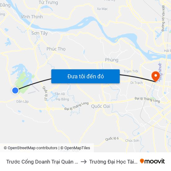 Trước Cổng Doanh Trại Quân Đội Nhân Dân Việt Nam 10m, Đt87 to Trường Đại Học Tài Nguyên Và Môi Trường map