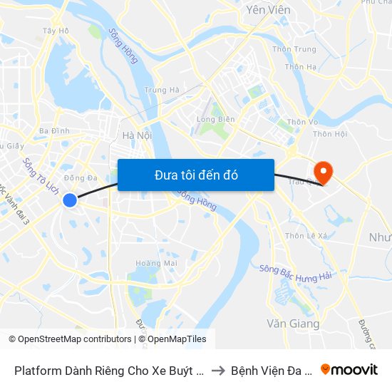 Platform Dành Riêng Cho Xe Buýt Trước Nhà 604 Trường Chinh to Bệnh Viện Đa Khoa Gia Lâm map