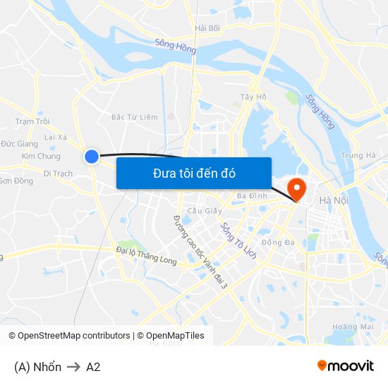 (A) Nhổn to A2 map