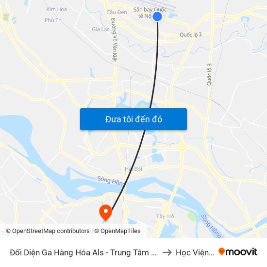 Đối Diện Ga Hàng Hóa Als - Trung Tâm Dịch Vụ Kỹ Thuật Cung Ứng Điện to Học Viện Tài Chính map