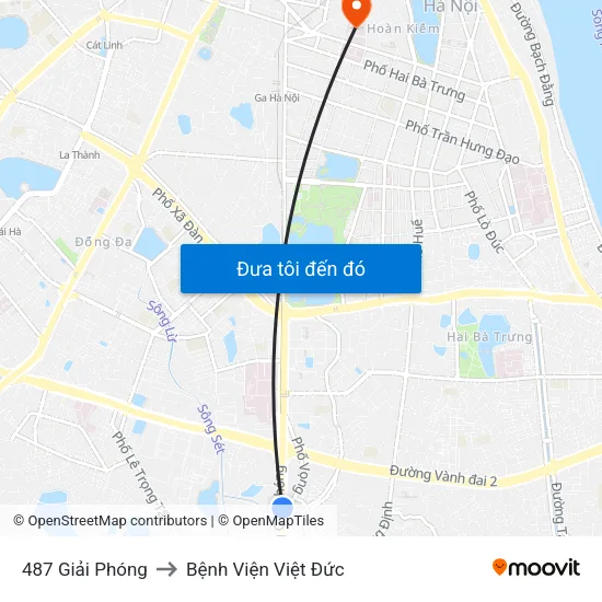 487 Giải Phóng to Bệnh Viện Việt Đức map