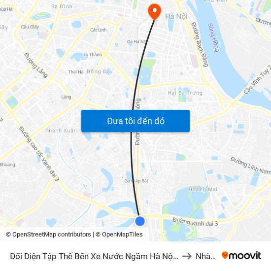 Đối Diện Tập Thể Bến Xe Nước Ngầm Hà Nội - Ngọc Hồi to Nhà B5 map