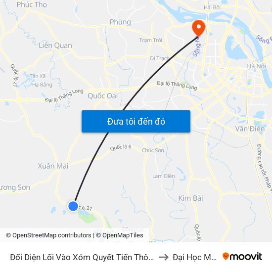 Đối Diện Lối Vào Xóm Quyết Tiến Thôn Nam Sơn - Đường Hồ Chí Minh to Đại Học Mỏ - Địa Chất map