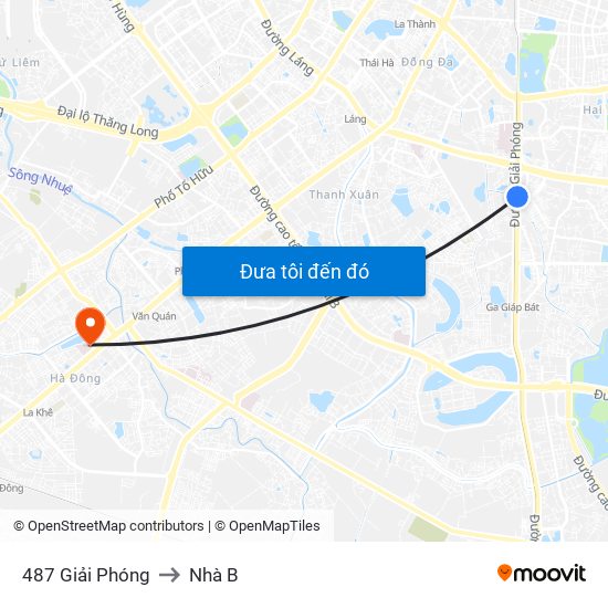 487 Giải Phóng to Nhà B map