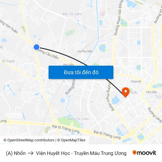 (A) Nhổn to Viện Huyết Học - Truyền Máu Trung Ương map