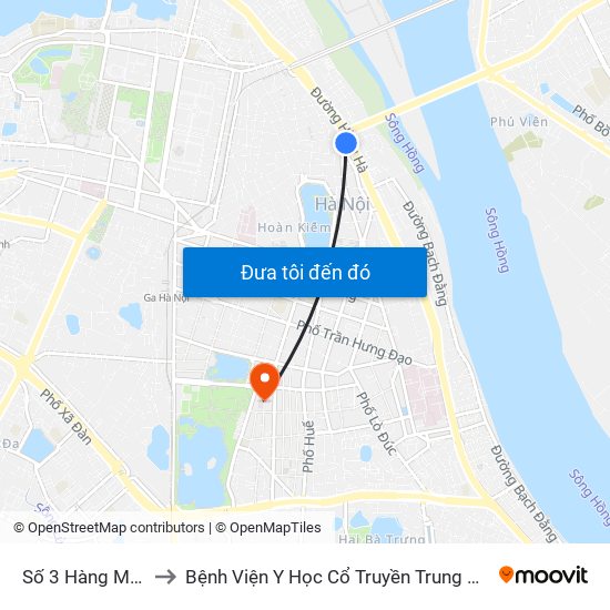 Số 3 Hàng Muối to Bệnh Viện Y Học Cổ Truyền Trung Ương map