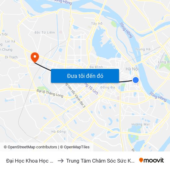 Đại Học Khoa Học Tự Nhiên - 19 Lê Thánh Tông to Trung Tâm Chăm Sóc Sức Khoẻ Người Cao Tuổi Hoa Sen Lotus Care map