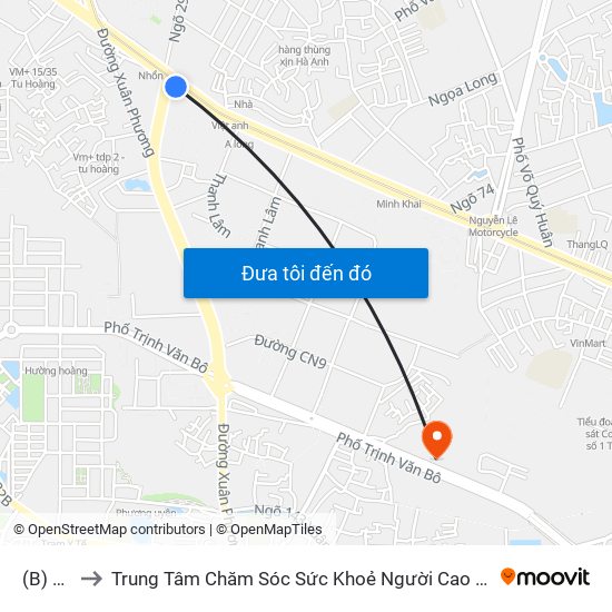 (B) Nhổn to Trung Tâm Chăm Sóc Sức Khoẻ Người Cao Tuổi Hoa Sen Lotus Care map