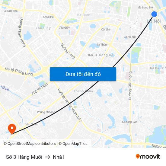 Số 3 Hàng Muối to Nhà I map